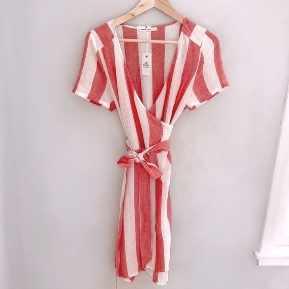 Marine Layer Frances Wrap Dress